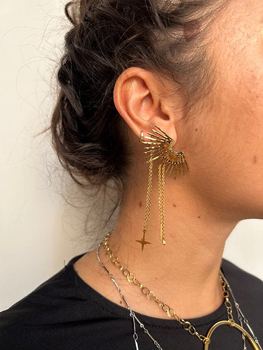 Pendientes Abanico
