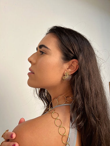 Pendientes Abanico